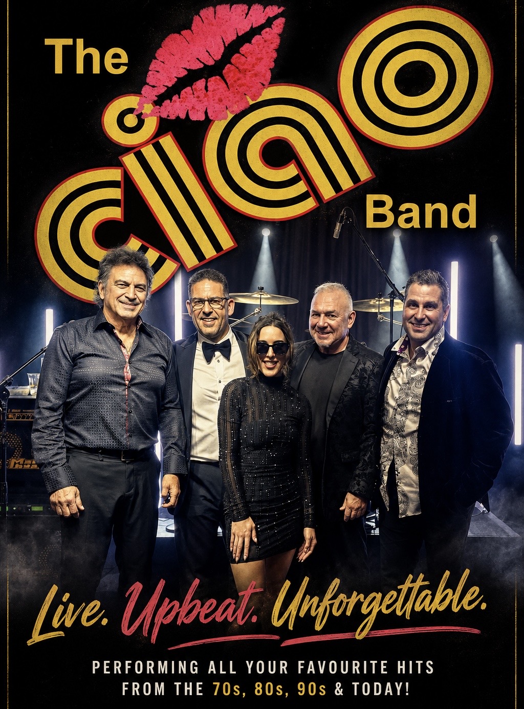The Ciao Band — Live. Upbeat. Unforgettable.
